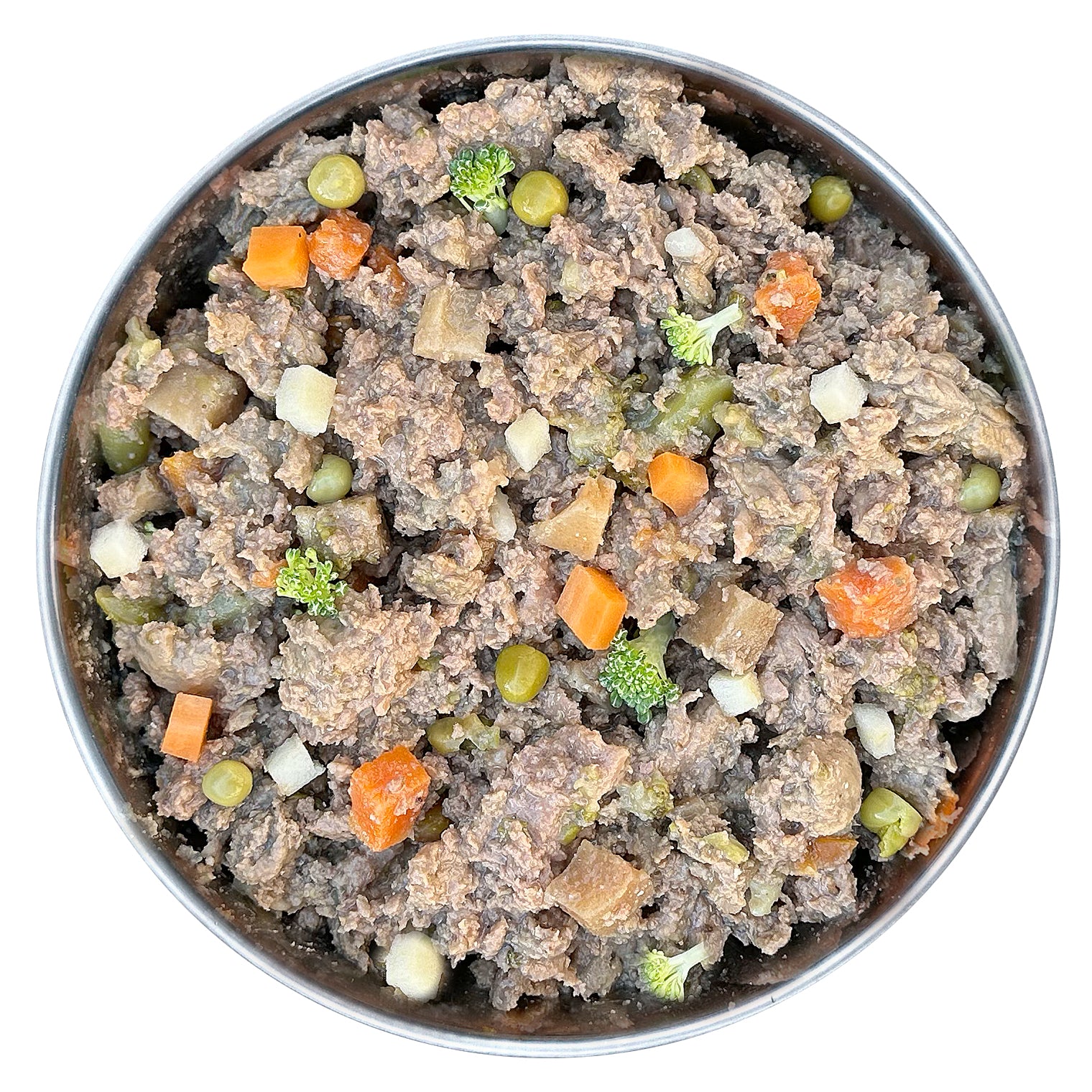 Pferd mit Süßkartoffel, Karotte und Blaubeeren (im Glas)